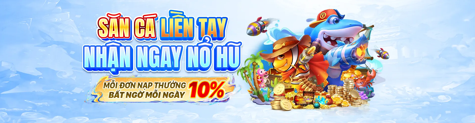 Khu vực trò chơi Nổ Hũ Hitclud với jackpot khủng hấp dẫn